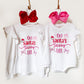 Santas Sassy List Matching Christmas Outfit, Sibling Set