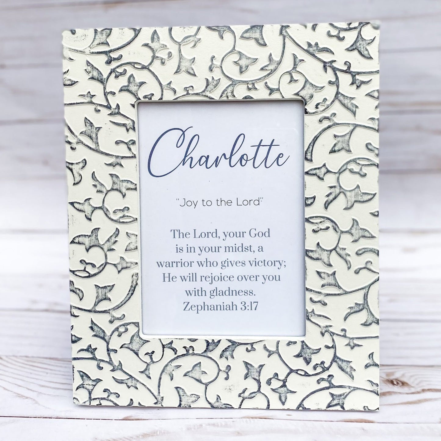 Bible Name Meaning Print and Frame - Savannah Creations