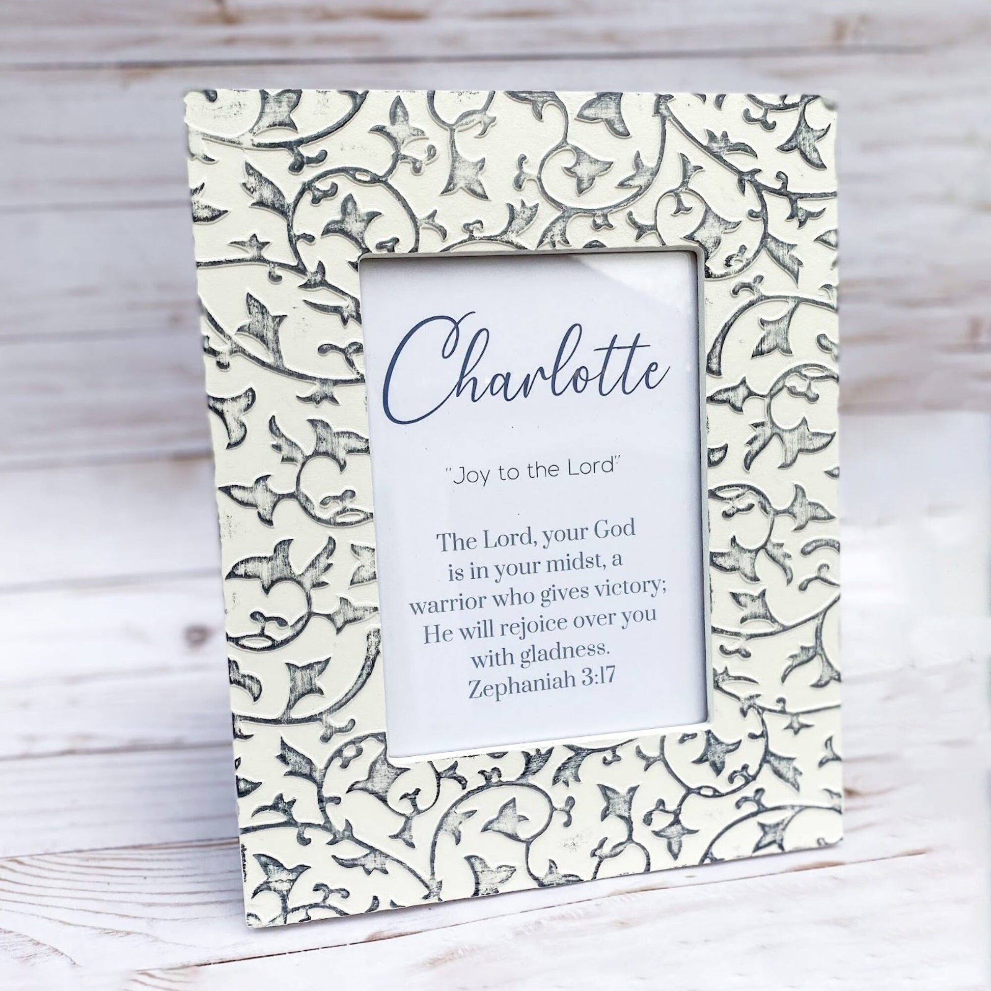 Bible Name Meaning Print and Frame - Savannah Creations