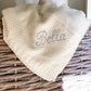 Cozy Monogram Knit Baby Blanket - Soft, Custom, & Durable - Savannah Creations