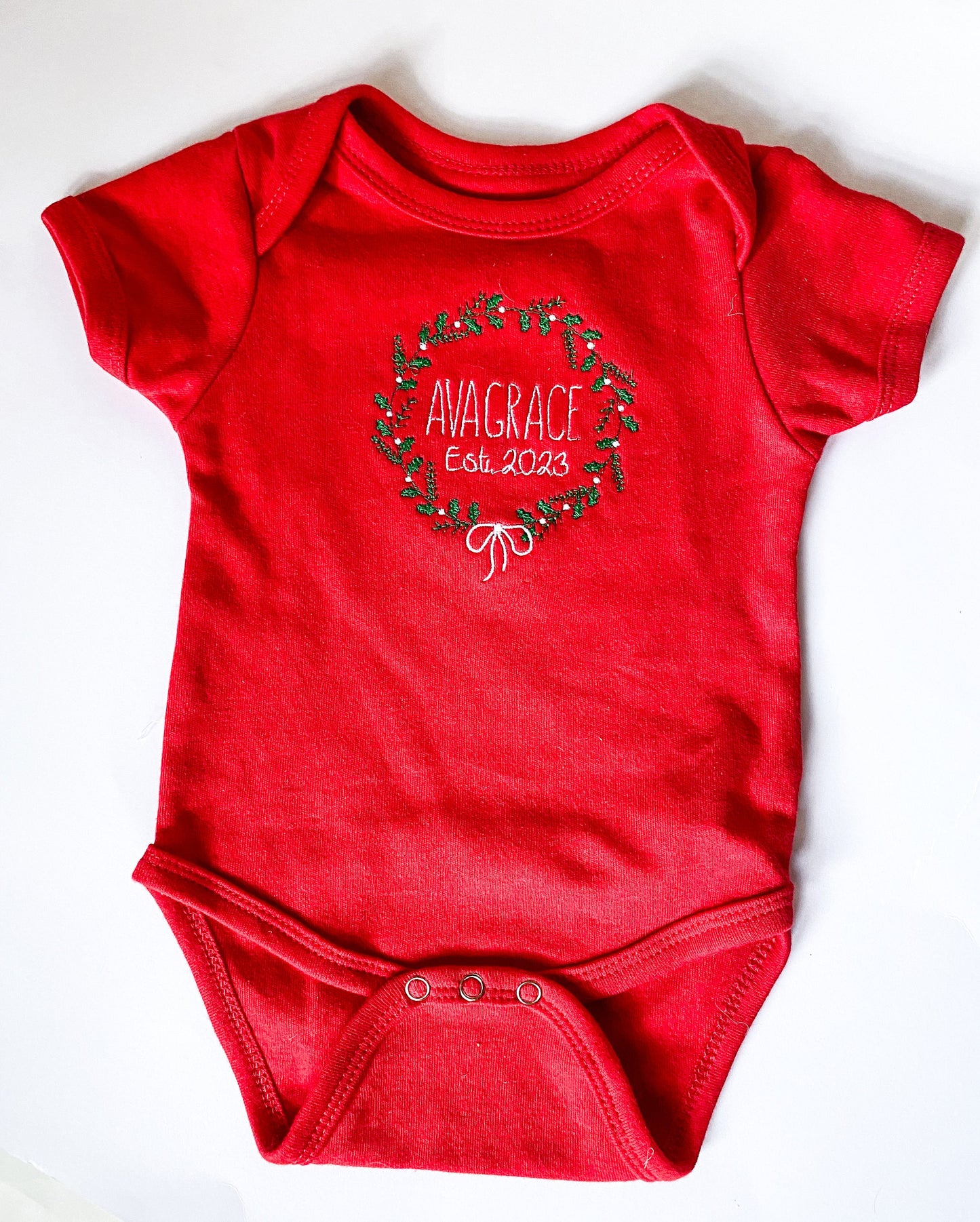 Custom Family Matching Embroidered Christmas Outfit - Savannah Creations