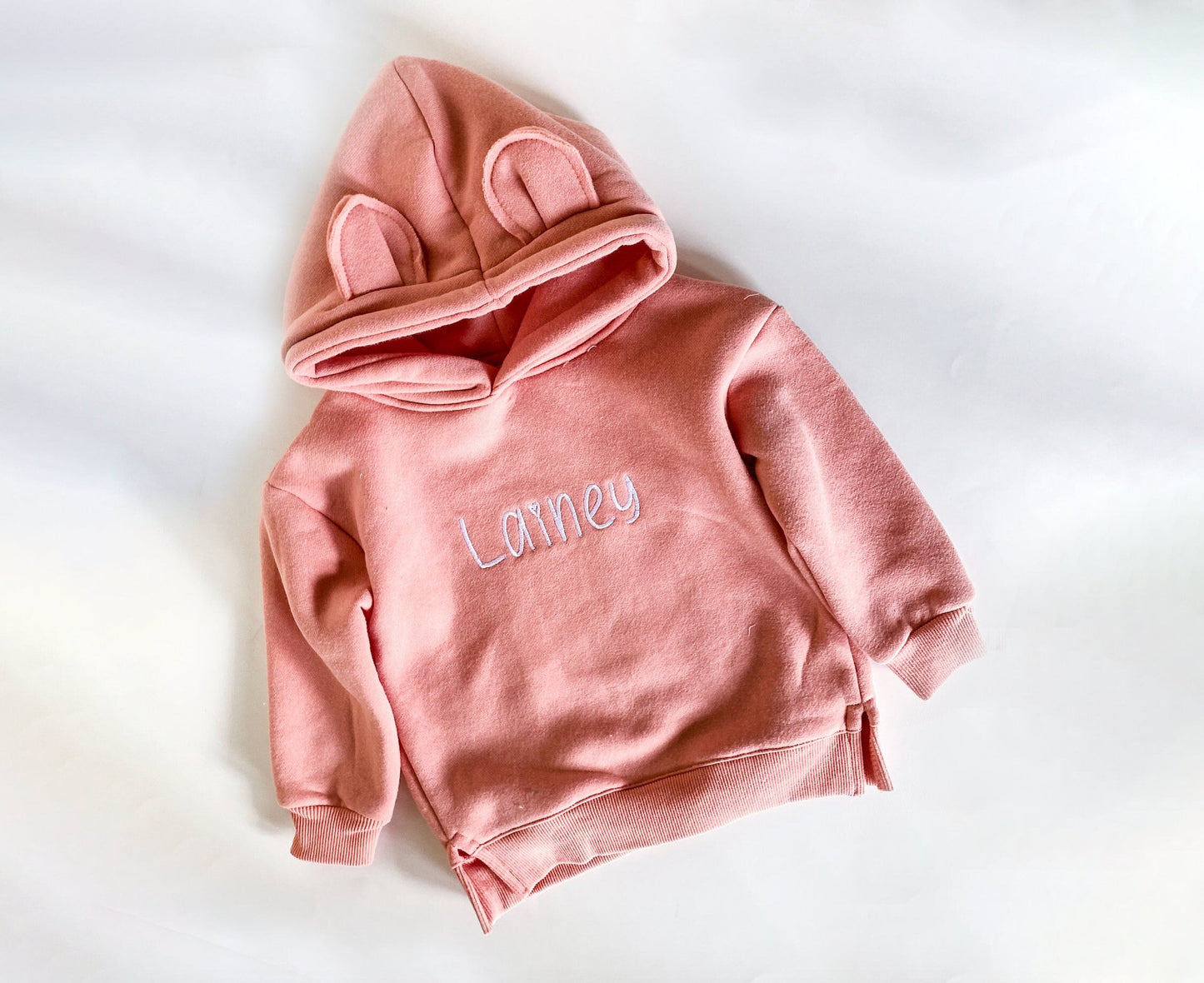Custom Kids Monogram Animal Ear Hoodie - Soft & Personalized - Savannah Creations
