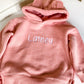 Custom Kids Monogram Animal Ear Hoodie - Soft & Personalized - Savannah Creations