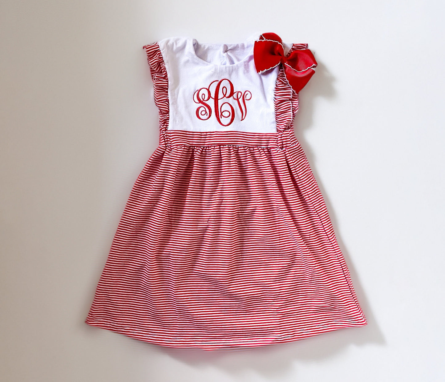 Girl's Classic Embroidered Dress - Savannah Creations