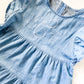Girl's Monogrammed Denim Dress - Savannah Creations