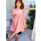 Girl's Monogrammed Linen Dress - Savannah Creations