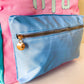 Monogrammed Color Patch Backpack - Personalized School Style - Savannah Creations