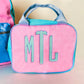 Monogrammed Color Patch Backpack - Personalized School Style - Savannah Creations