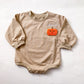 Autumn Pumpkin Monogrammed Onesie – Personalized Baby Apparel - Savannah Creations