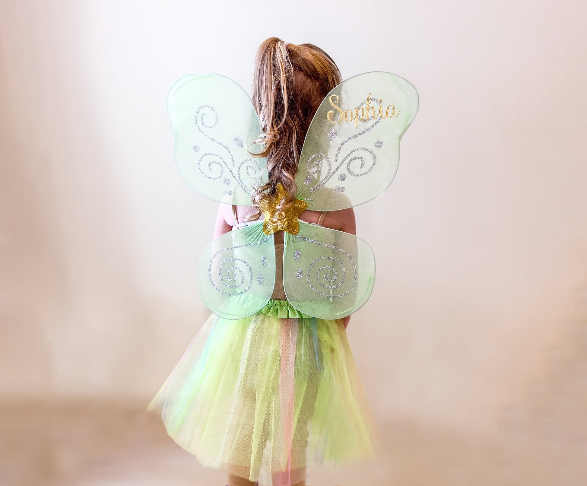 Personalized Fairy Wings & Tutu Set for Girls' Magical Moments - Savannah Creations