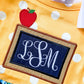 Personalized Girls' Back to School Dress & Bow Set - Savannah Creations