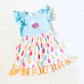 Personalized Girls Monogram Summer Popsicle Dress - Savannah Creations