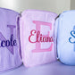 Personalized Seersucker Monogrammed Bible Cover with Zipper Handle - Savannah Creations