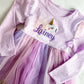Personalized Sparkle Unicorn Tutu Dress for Girls - Savannah Creations