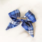 Monogrammed Uniform Hair Bow