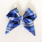 Monogrammed Uniform Hair Bow