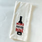 Funny Wine Tea Towel
