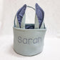 Easter Basket, Rabbit Ear, Custom Monogrammed, Personalized, Name, Bunny