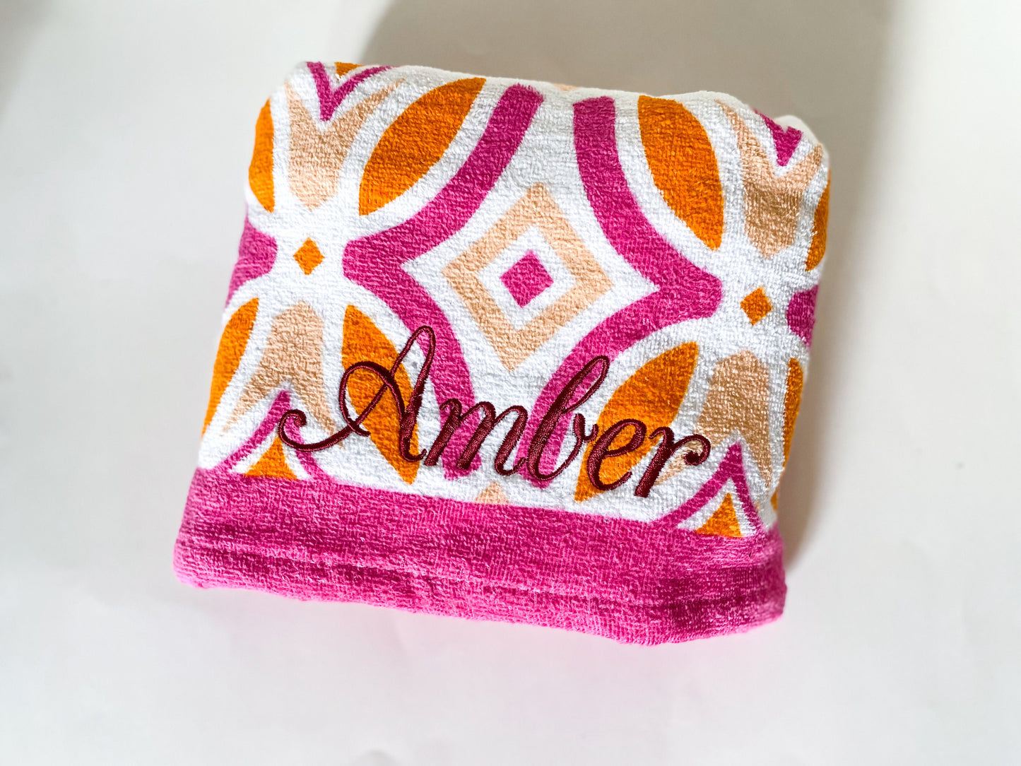 Monogrammed Beach towel