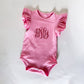 Monogrammed Baby Onesie