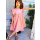 Girl's Monogrammed Linen Dress