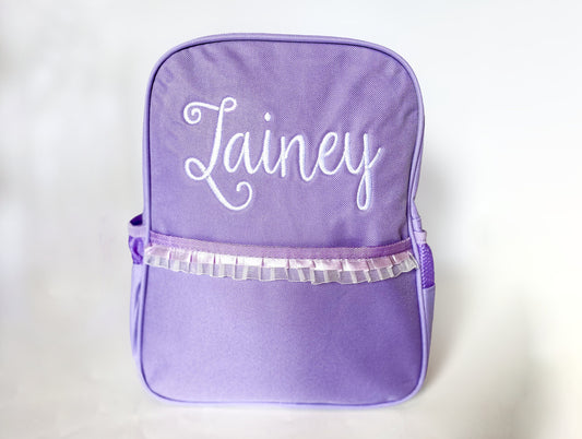 Girl's Monogrammed Ballet Bag