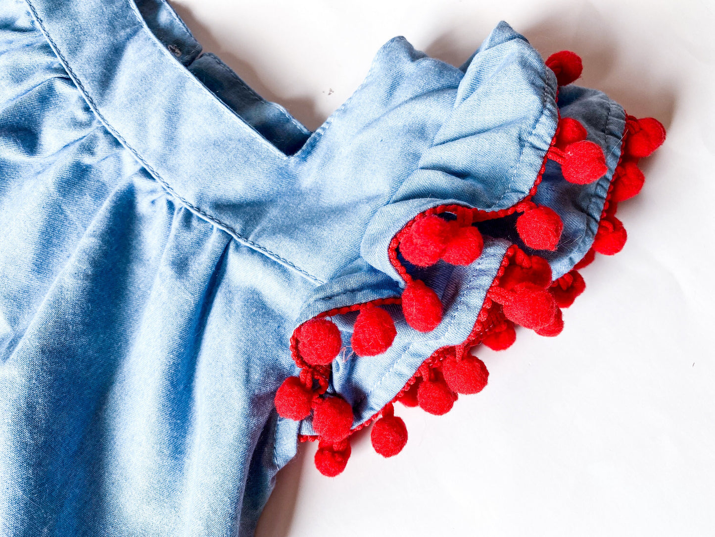 Girl's Pom Pom Dress/Tunic