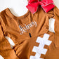 Girl's Monogrammed Football Dress