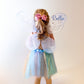Girl's Monogrammed Fairy Wing Costume Set