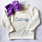 Felted Name 100% Cotton Rollneck Sweater