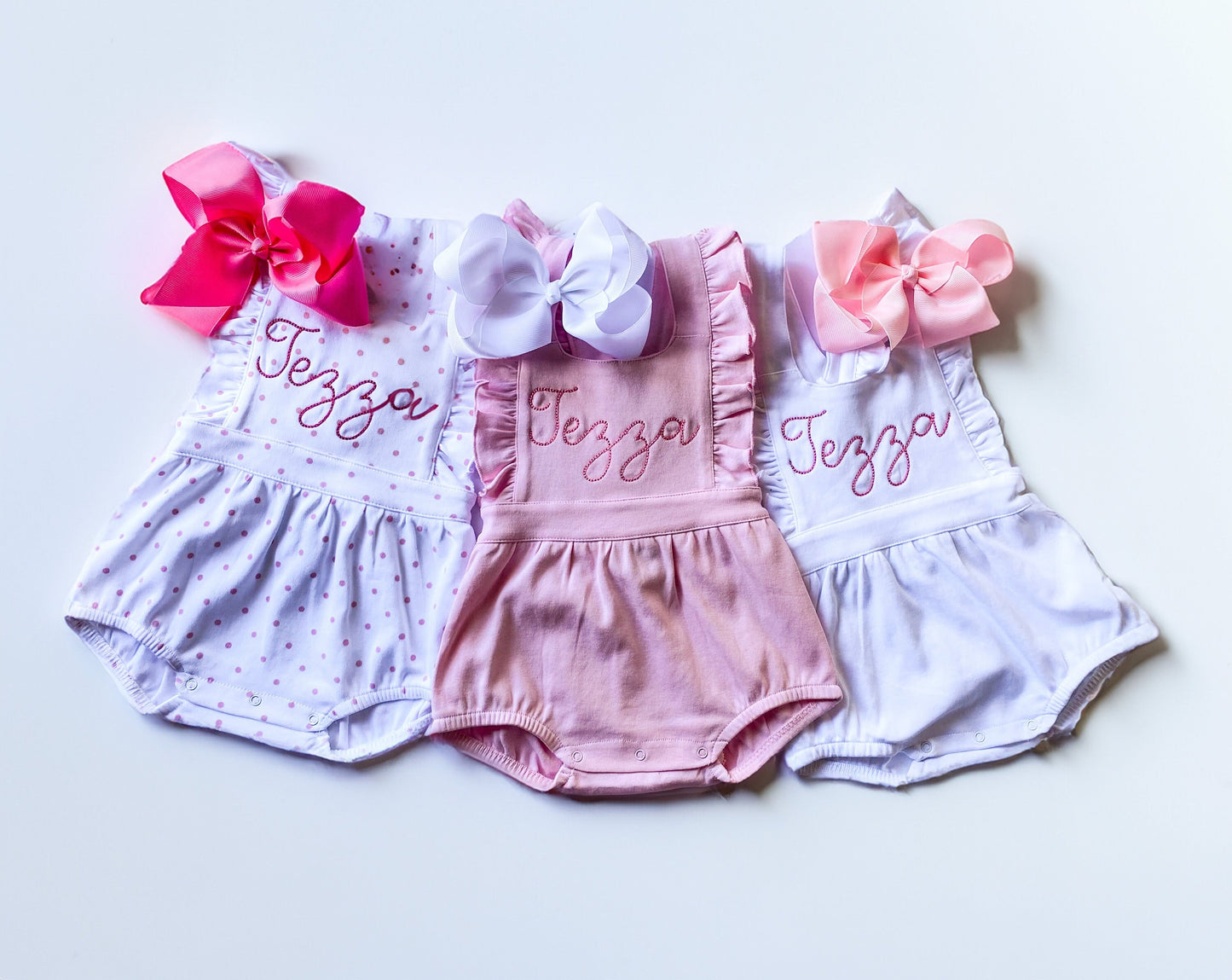 Baby Girl Romper Set